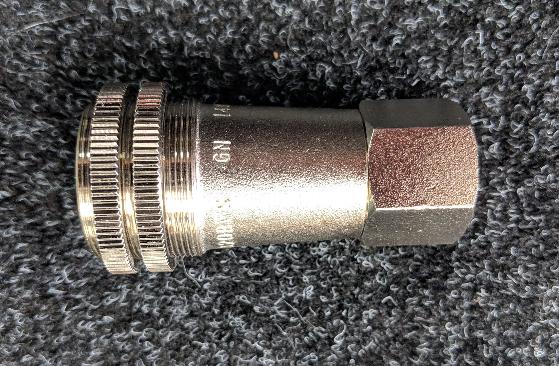 Socket Straight (13020BWS) Caravan Gas Shop