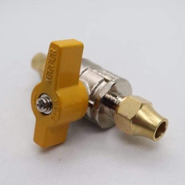 Ball Valve 2-Way 5/16" Male SAE  x  5/16" Male SAE - Image 2