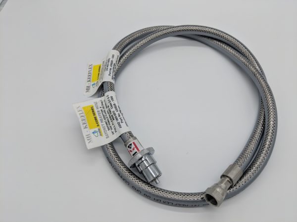 Hose / Connector Bayonet x 3/8 Female Flare 'S' Core x 1.5 mtr (430828-1500)