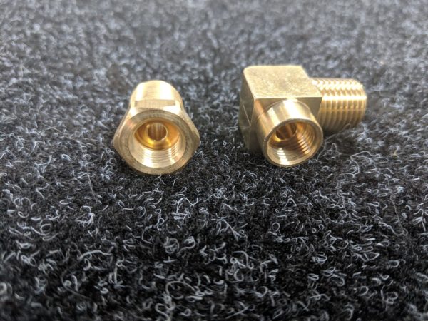 Pigtail POL Hand wheel x 1/4 Male Inv Flare x 600mm - Image 5