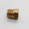 Quality Brass LPG Gas Inverted Flare Plug Fitting 1/4" Male SAE Flare