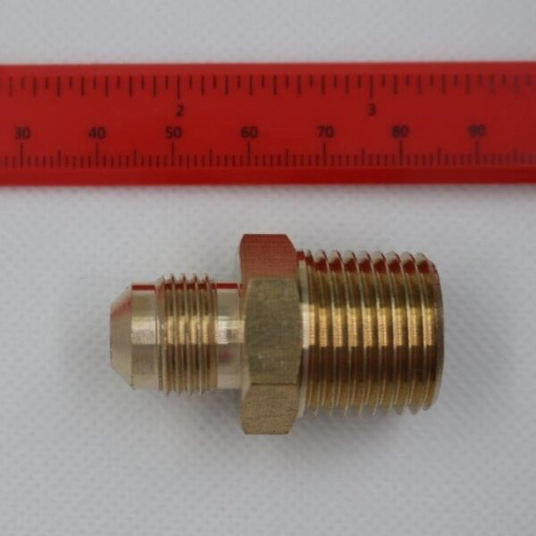 Union 3/8" Male SAE x 1/2" Male BSP - Image 2