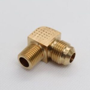 Quality Brass LPG Gas Union Fitting 3/8" Male SAE Flare x 1/4" Male BSP Thread