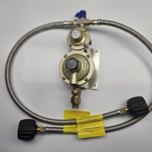 RV Gas Regulator Kit LCC27 with 1/2" Test Point LPG Kit